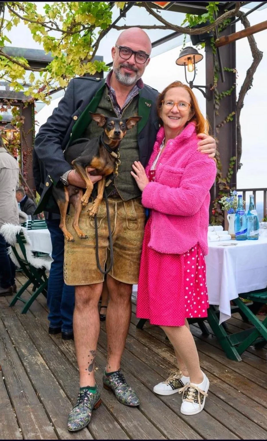 Elke, Andreas und Anton gemeinsam